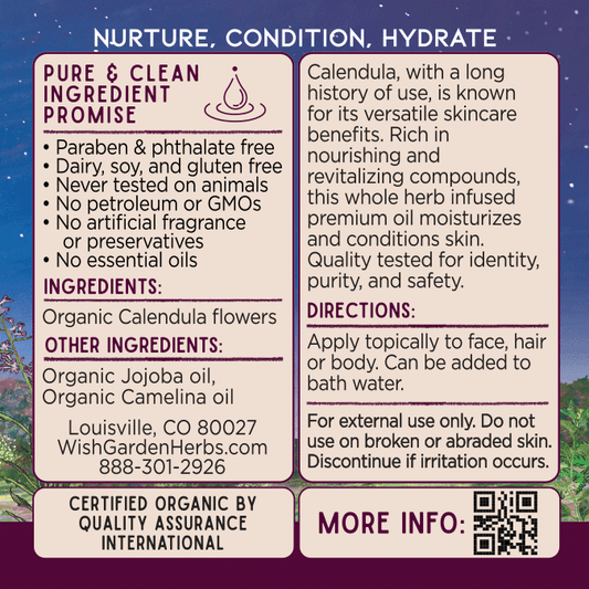 Calendula Oil Nourish & Revitalize
