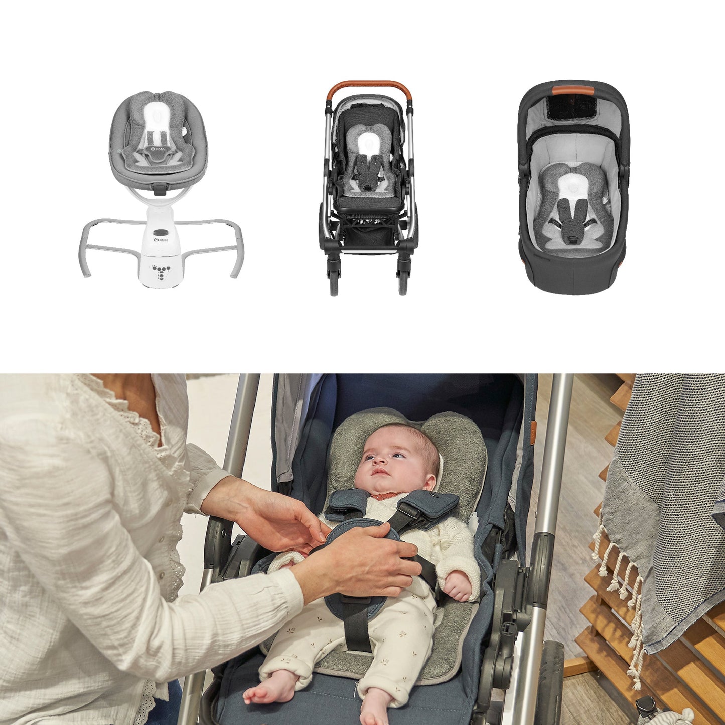 Cozymorpho Infant Stroller & Seat Insert