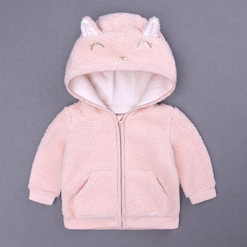 Fashion Spring Baby Coat Lamb Cashmere baby Boy Girl Baby Clothes Infant in Elegant Coat