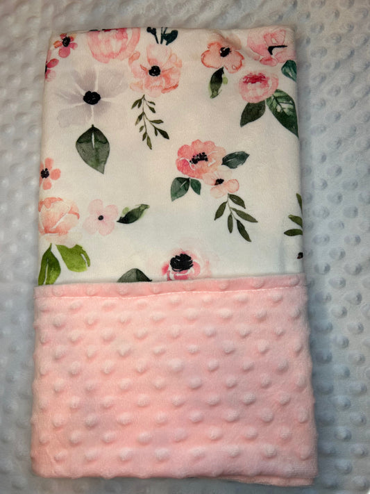 Flowers Forever Minky Blanket