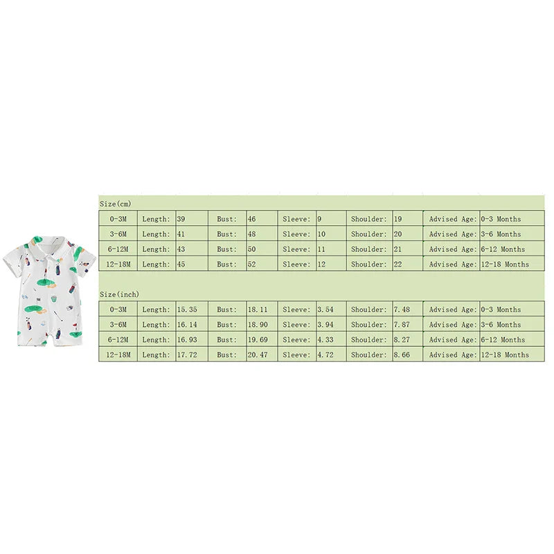 Unisex Golf Romper Half Button-up Lapel Neck Short Sleeve Jumpsuit Summer Clothes