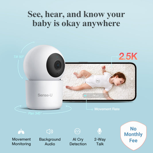 Sense-U AI 2.5K PTZ Camera monitor