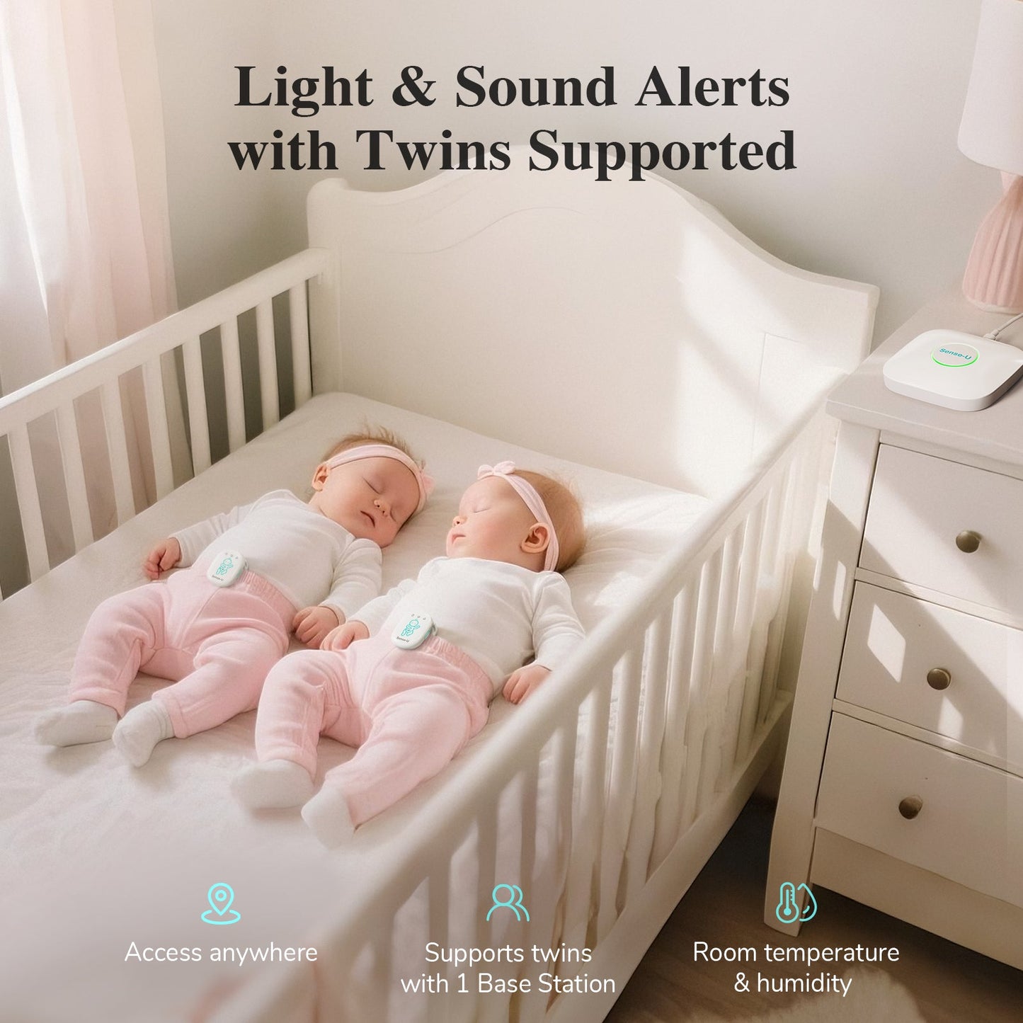 Sense-U Pro Baby Movement Monitor - Long Range